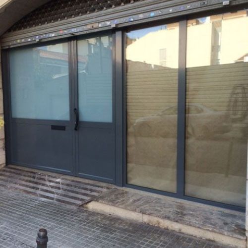 Puertas exteriores de aluminio Barcelona